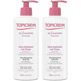 Moisturing Body Milk Topicrem 500 ml x 2 - Topicrem Maroc - Aylal Beauty
